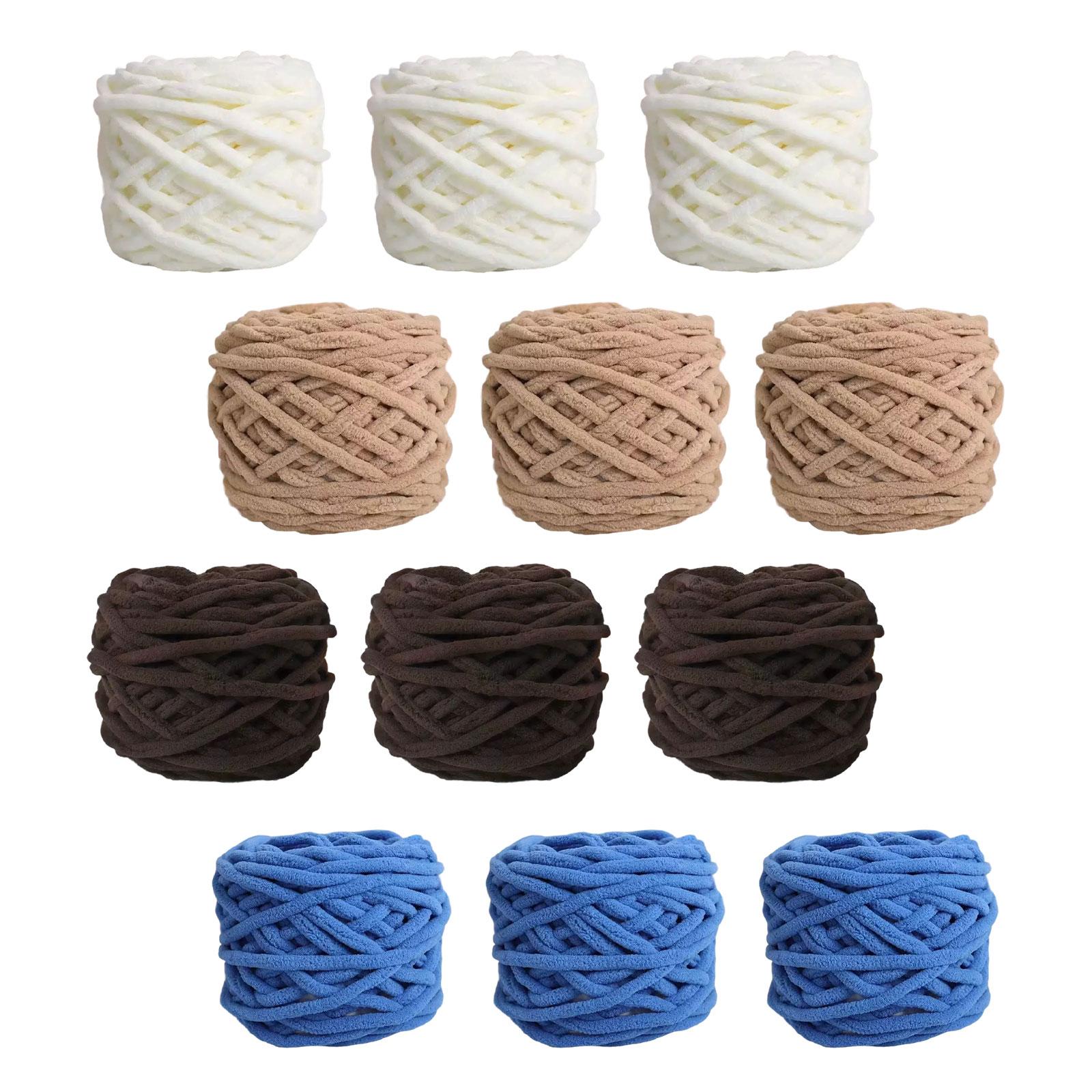 Throw Blanket Chunky Knit - Super dik chunky garen polyester chenille