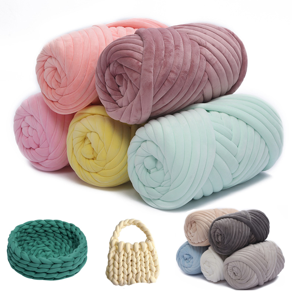 Throw Blanket Chunky Knit - 500G Super Fluwelen Chunky Garen Dikke