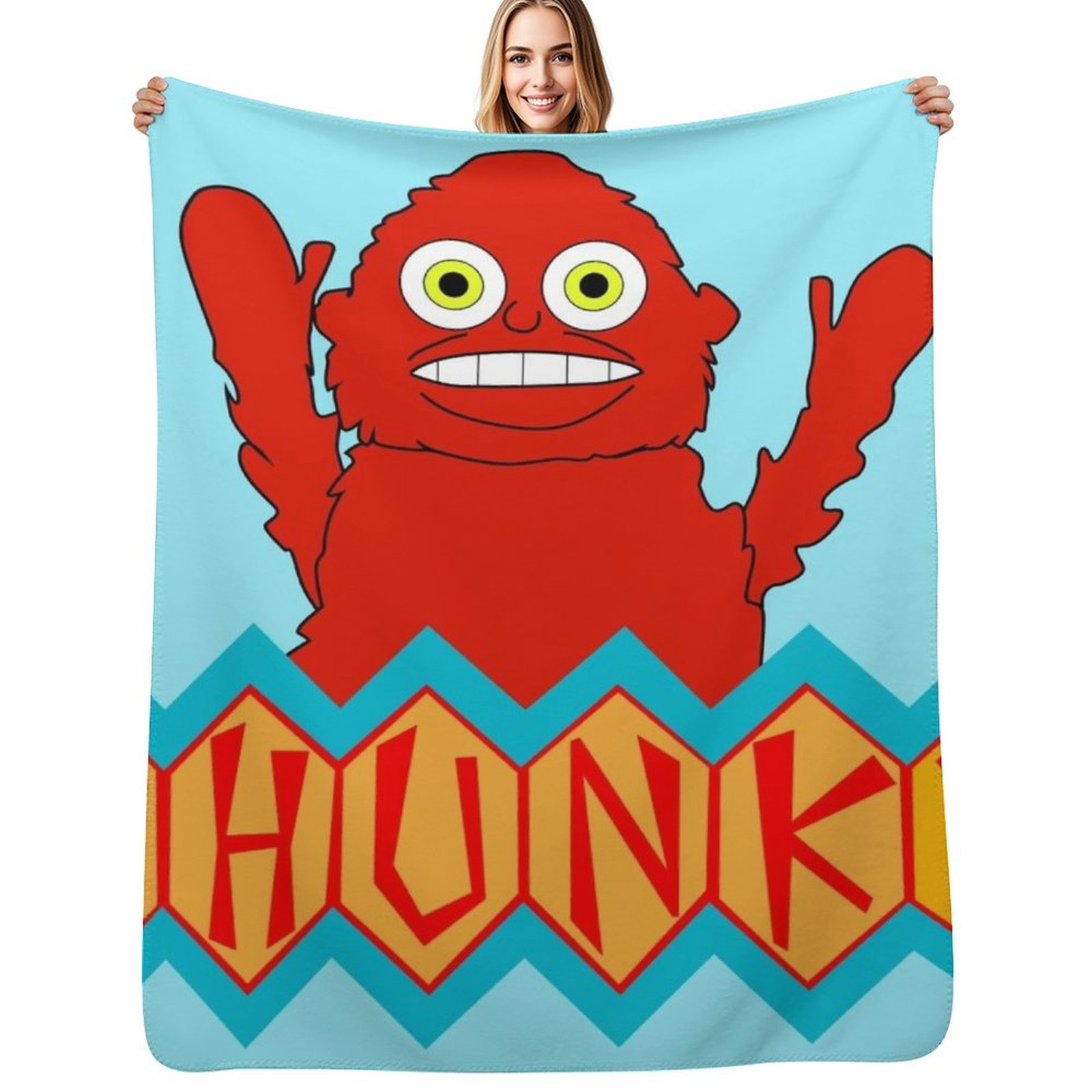 Throw Blanket Chunky Knit - Chunky Throw-deken Gemakkelijk te onderhouden, comfortabele