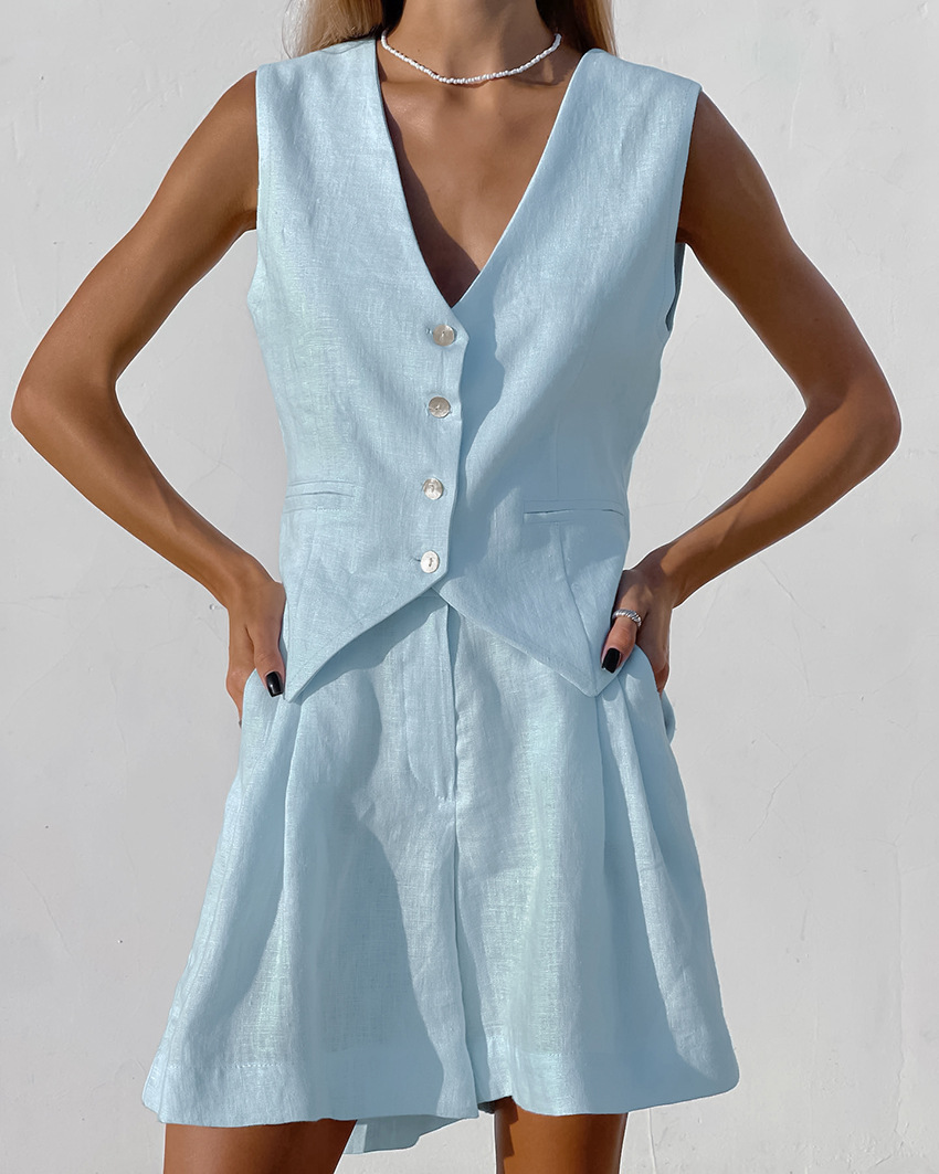 2023 Nieuwe Pak Vest + Shorts  - Home Textiles Store recensie en prijs