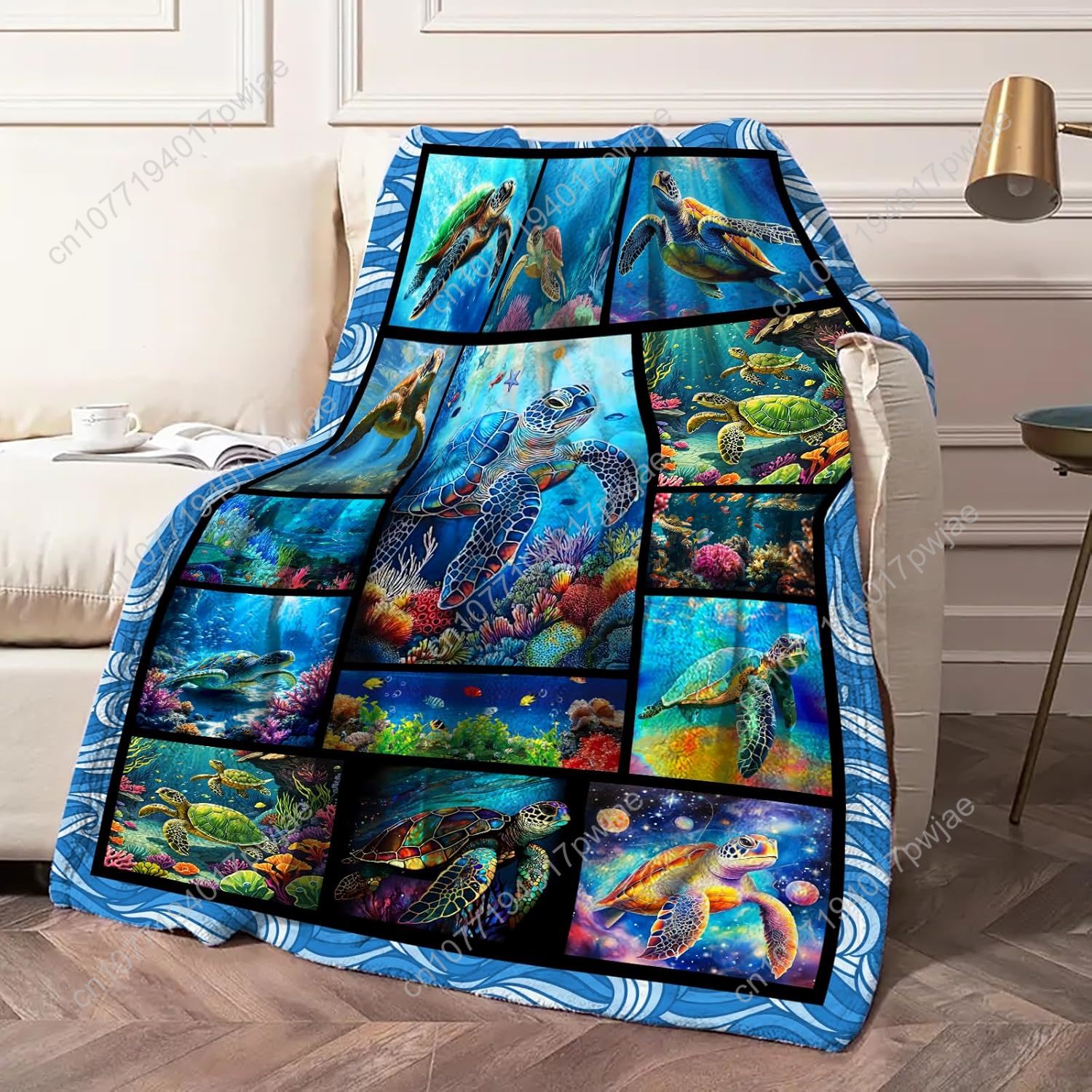 Zeeschildpad Flanel Gooi Deken - Home Textiles Blanket recensie en prijs