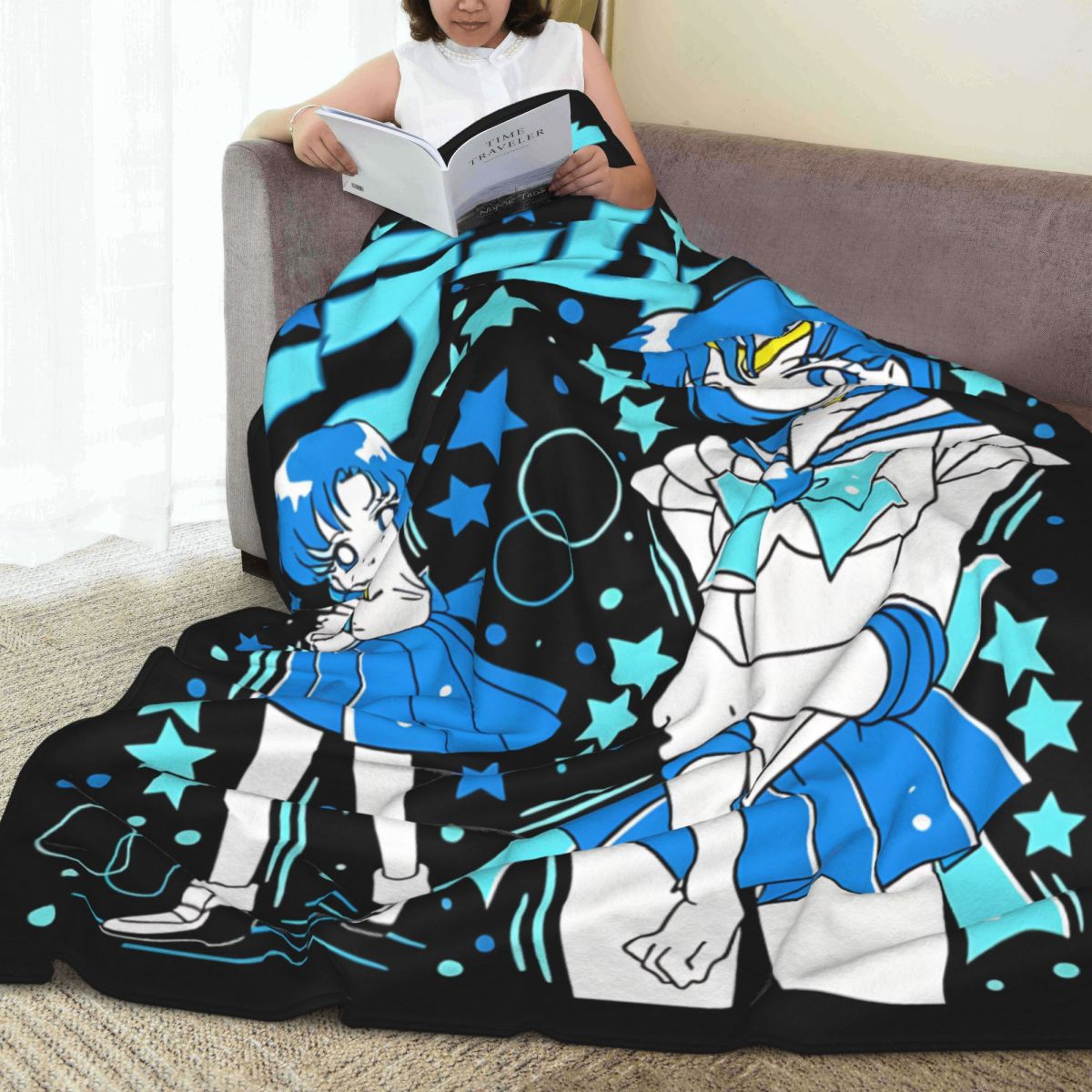 Sailors Moons Ami Mizuno Fleec - Home Textiles Blanket recensie en prijs