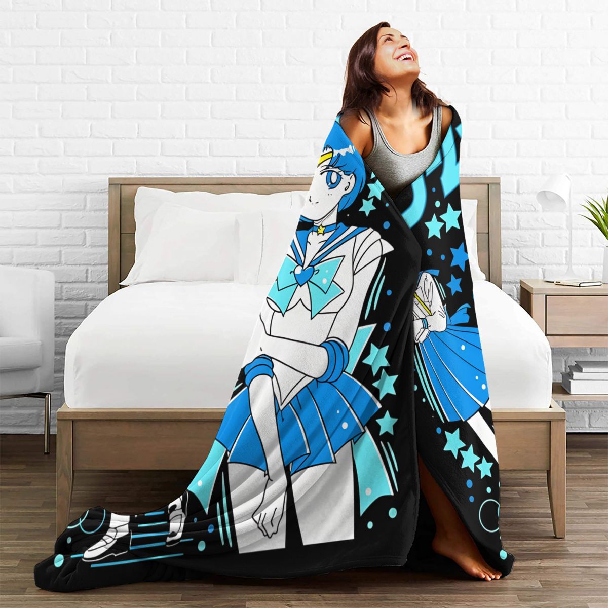 Sailors Moons Ami Mizuno Fleec - Home Textiles Blanket recensie en prijs