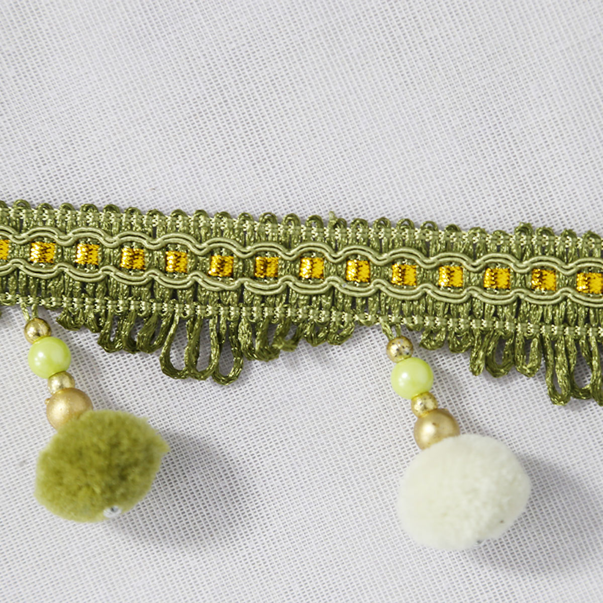 2M Pom Pom & Kraalversierde Go - Home Textiles Luxury Curtains recensie en prijs
