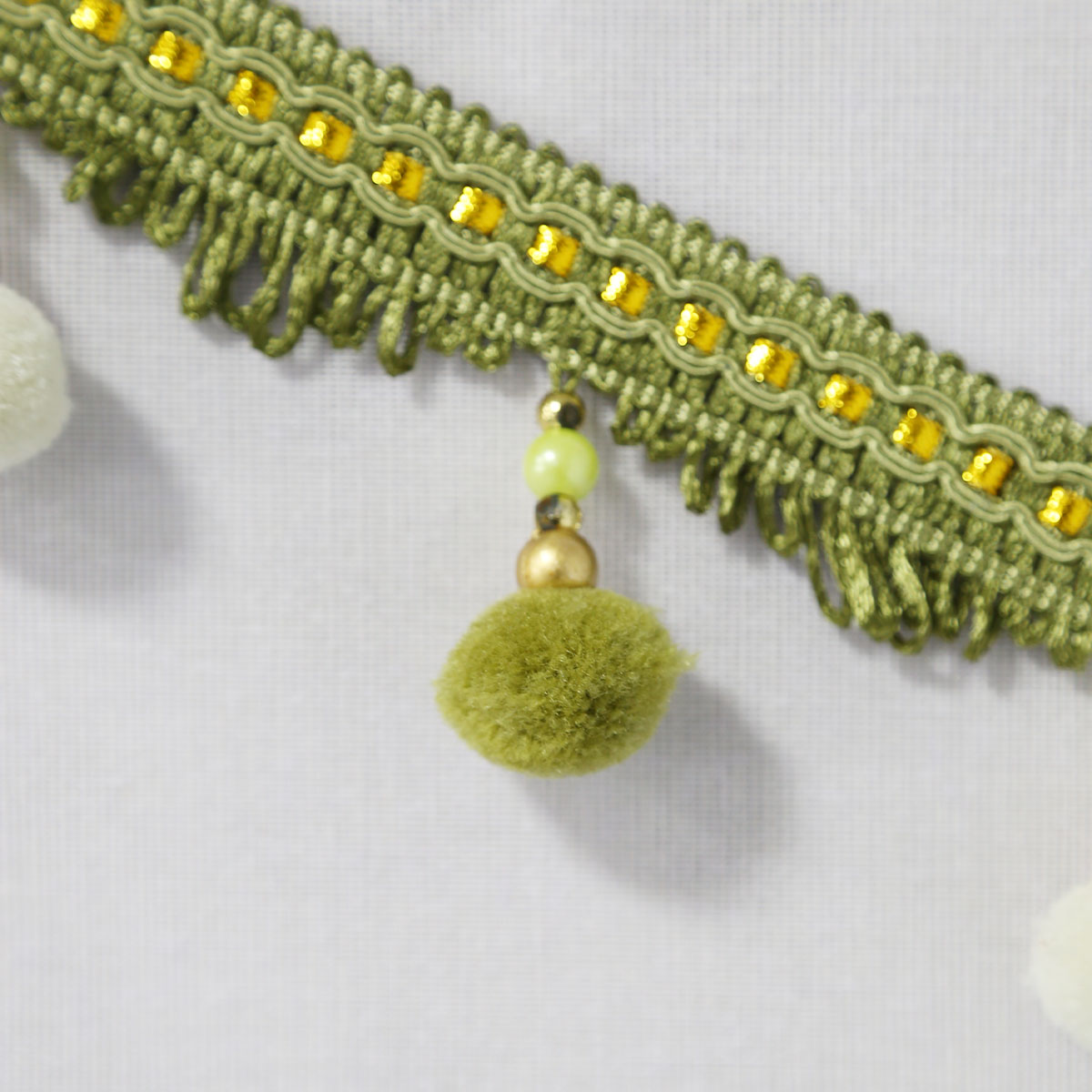 2M Pom Pom & Kraalversierde Go - Home Textiles Luxury Curtains recensie en prijs