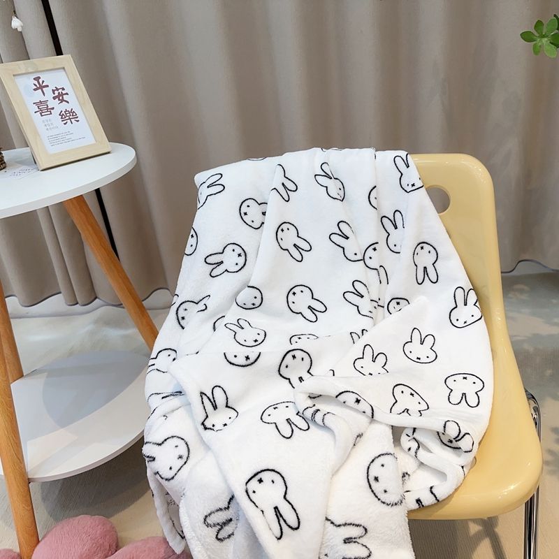 Kawaii Miffy Deken Flanel Kant - Home Textiles Blanket recensie en prijs