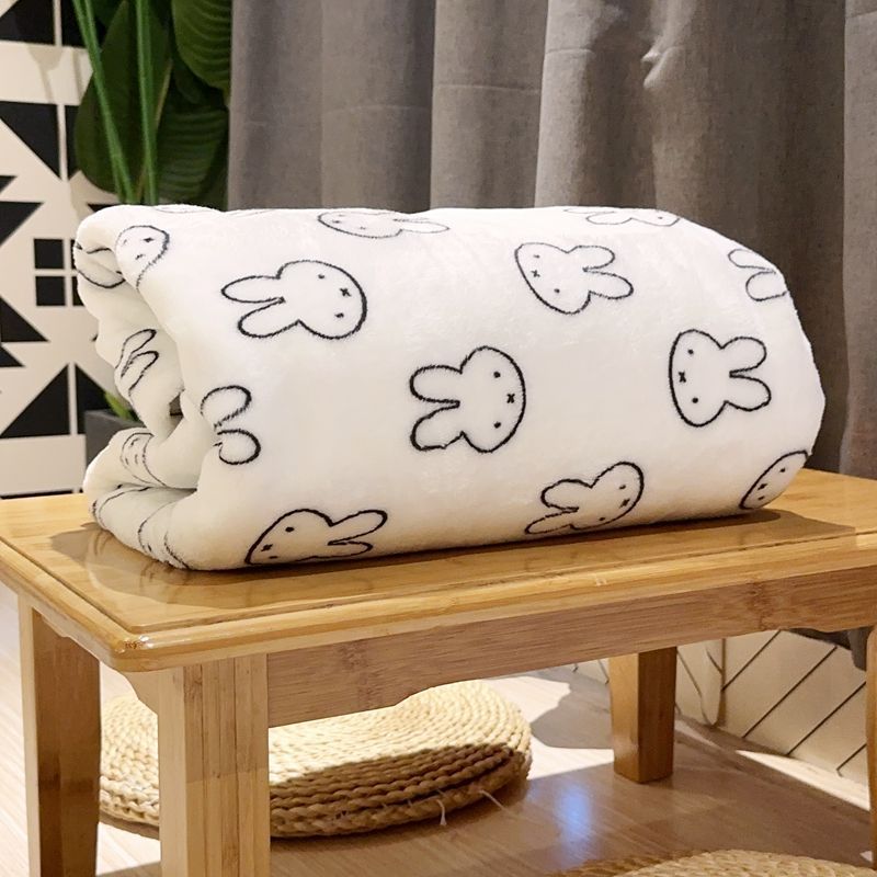 Kawaii Miffy Deken Flanel Kant - Home Textiles Blanket recensie en prijs