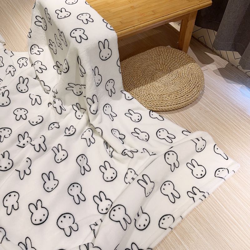 Kawaii Miffy Deken Flanel Kant - Home Textiles Blanket recensie en prijs
