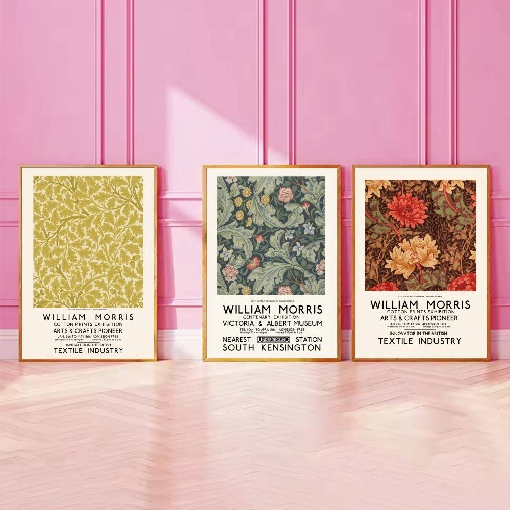 William Morris Vintage bloemen - Home Textiles Exhibition recensie en prijs