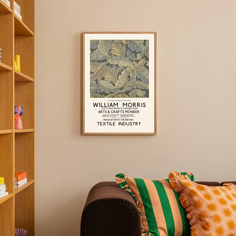 William Morris Vintage bloemen - Home Textiles Exhibition recensie en prijs