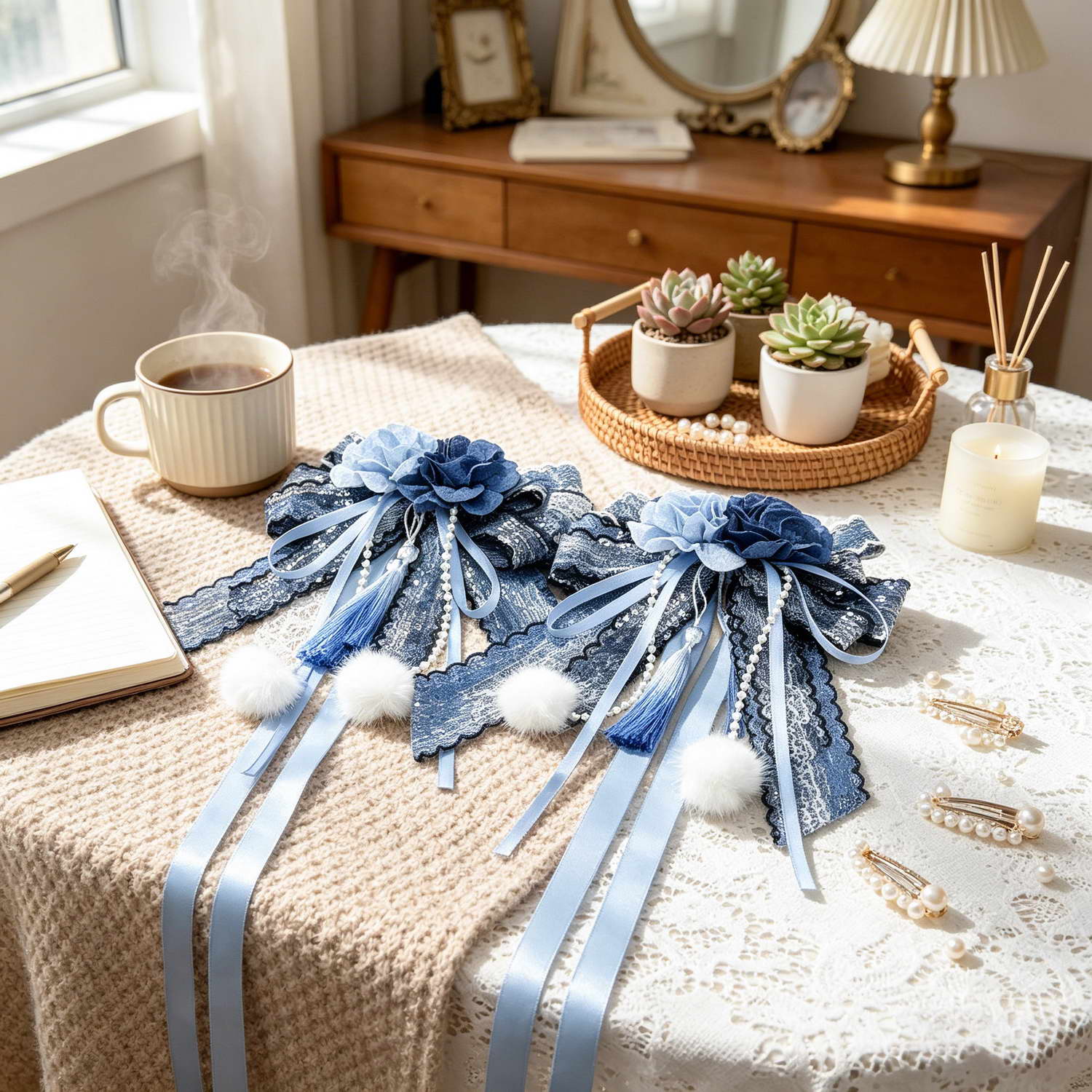 Een paar luxe Amerikaanse blau - Home Textiles Luxury Curtains recensie en prijs