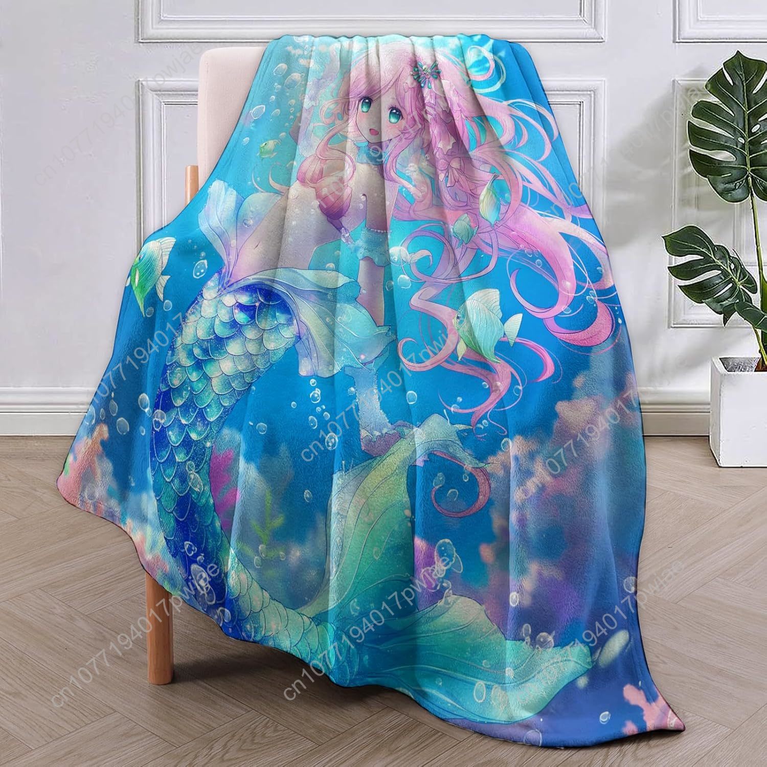 Leuke Zeemeermin Deken Cartoon - Home Textiles Blanket recensie en prijs