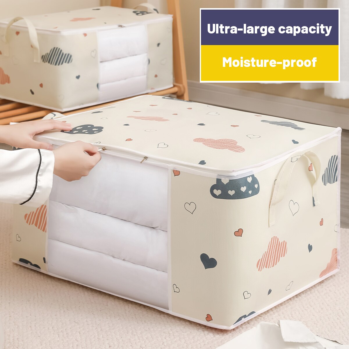 Grote capaciteit kleding opber - Home Textiles Blanket recensie en prijs