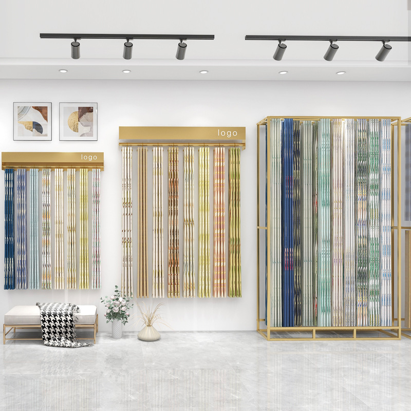 Gordijnwinkel grote displayrek - Home Textiles Exhibition recensie en prijs