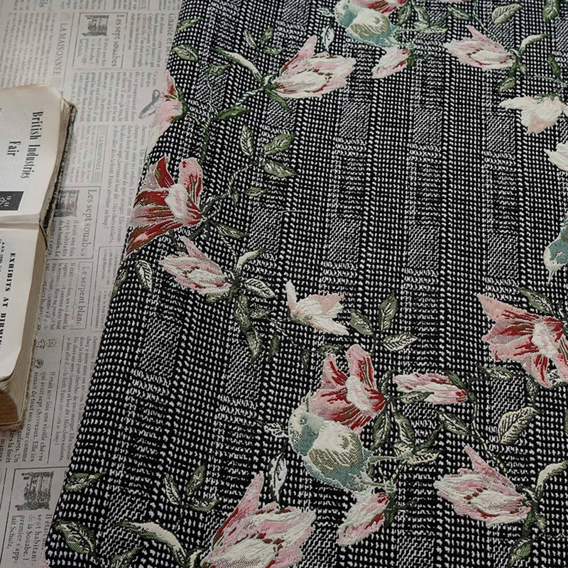 Europese reliëf bloemen vogel  - Home Textiles Luxury Curtains recensie en prijs