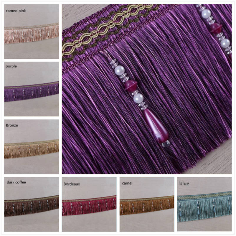 Luxe Exquisite Kralen Kwastje  - Home Textiles Luxury Curtains recensie en prijs