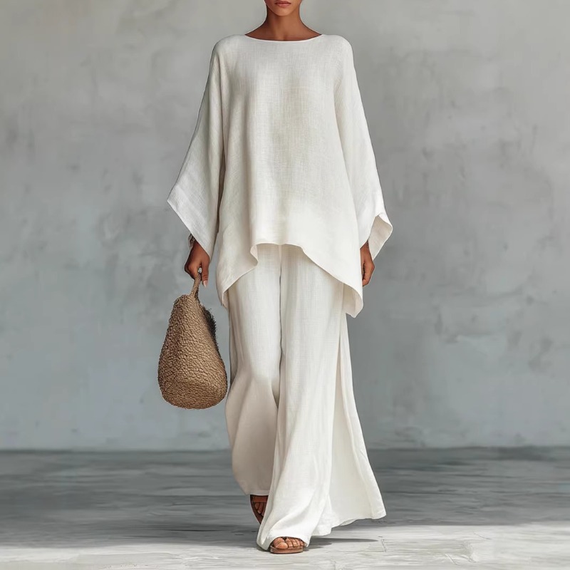 Lente Nieuwe Mode Linnen Losse - Home Textiles Store recensie en prijs